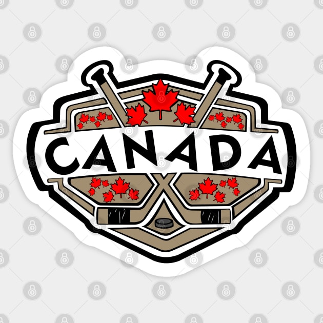 Hockey Canada Sticker by GR8DZINE